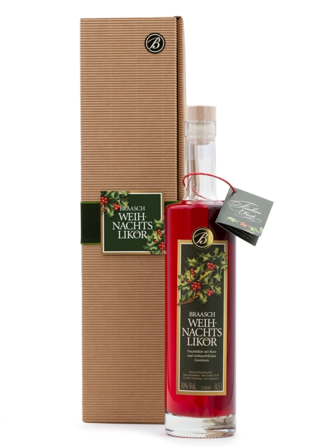 Weihnachtslikör-Präsent 0,5l