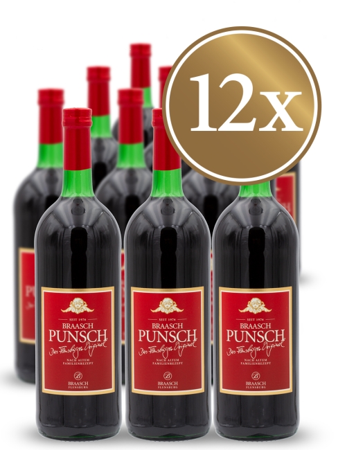 12 x Braasch Punsch à 1,0L