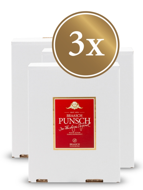 3 x Braasch Punsch 3l BIB