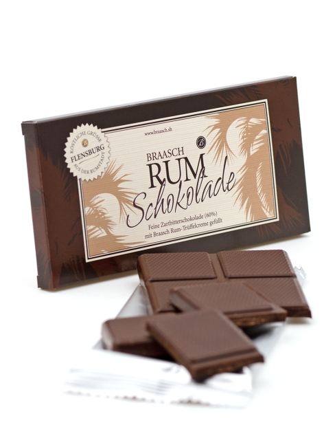Braasch Rum Schokolade · 80g