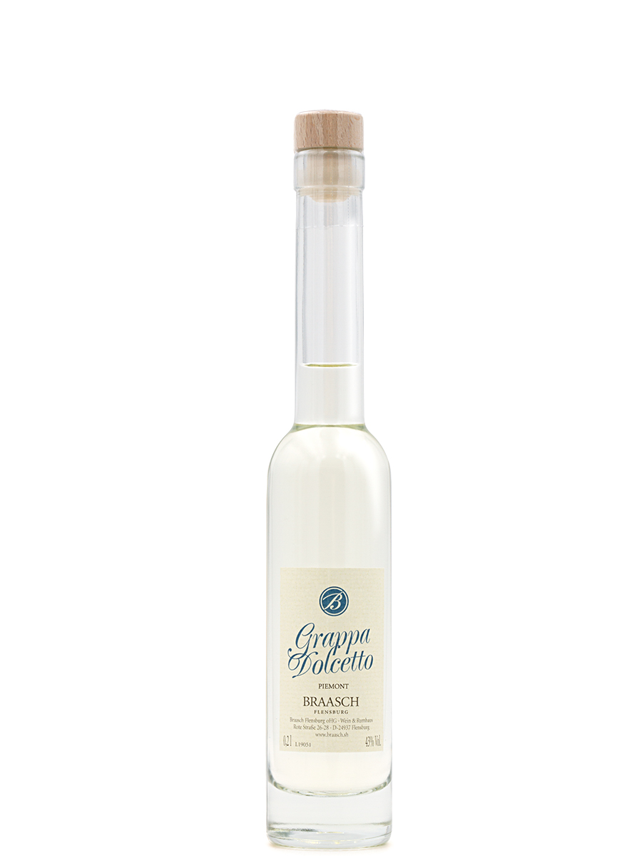 Braasch Grappa "Dolcetto" · 0,2L