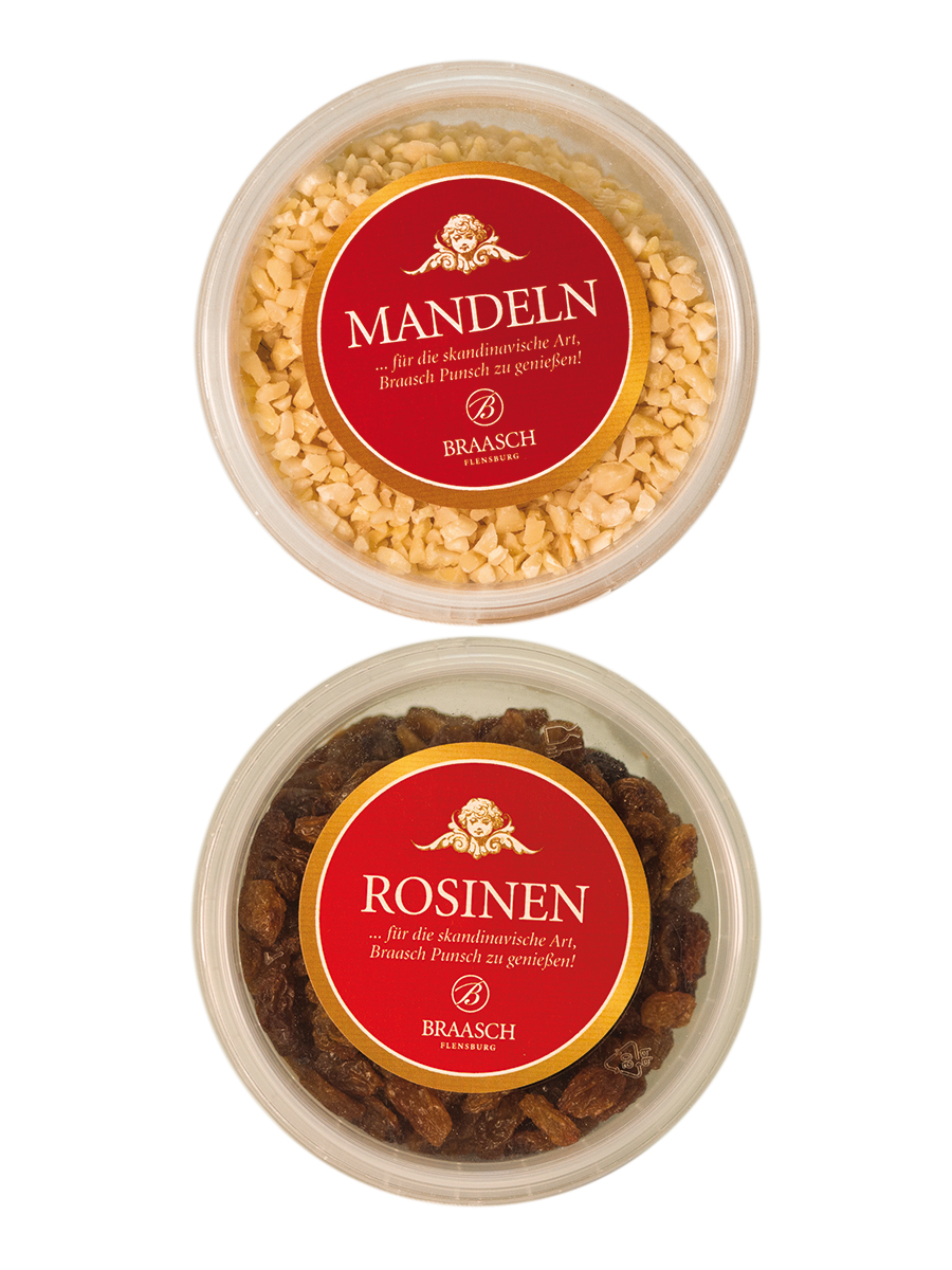 Mandeln & Rosinen - köstlich zum Braasch Punsch 2x150g