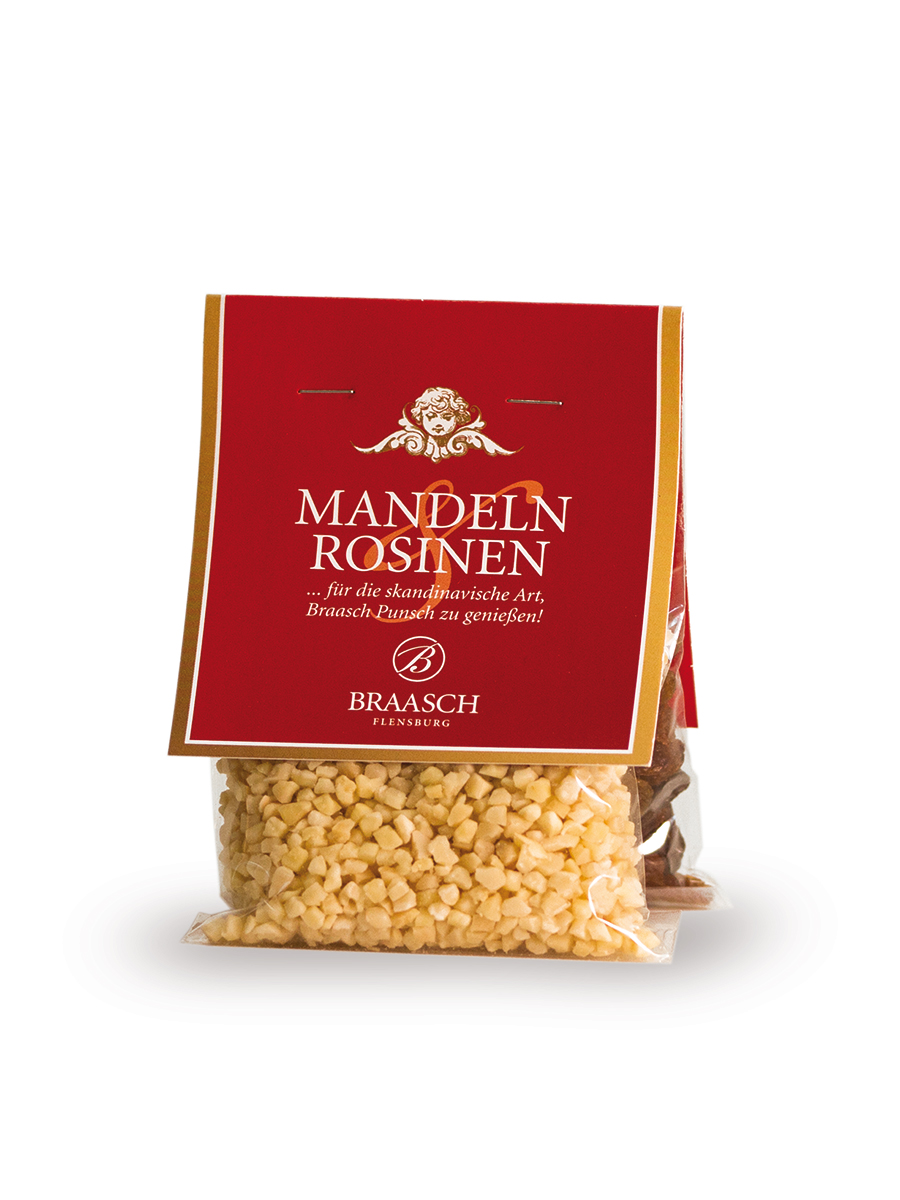 Mandeln & Rosinen - köstlich zum Braasch Punsch 35 & 50 g